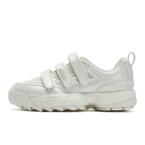 FILA Vintage Collection DISRUPTOR2 MJ Low top Casual Shoes Women's Milk White