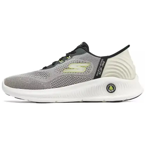Skechers MEN'S GO WALK Soft And Comfortable Low top Casual Shoes Men's Gray