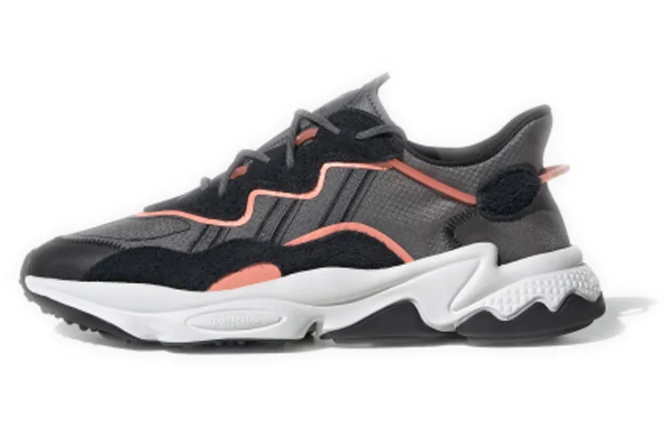 Adidas Ozweego 'Black Signal Coral'