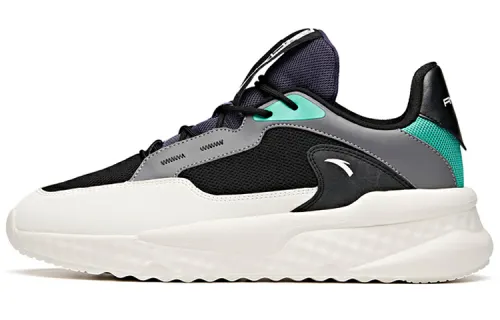 Anta Unruly Series Cushioning Low top Casual Shoes Men's Black White Purple