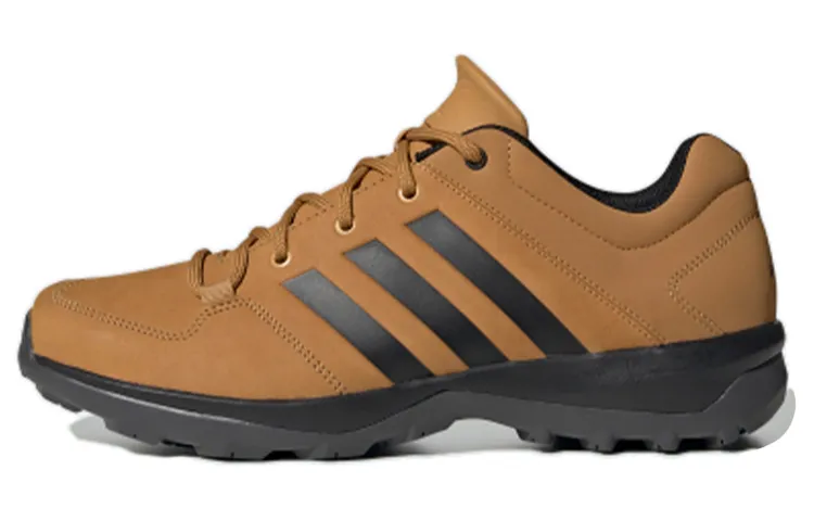 Adidas Daroga Plus Lea Slip Resistant Slip Resistant Low top Casual Shoes Men's Brown Black