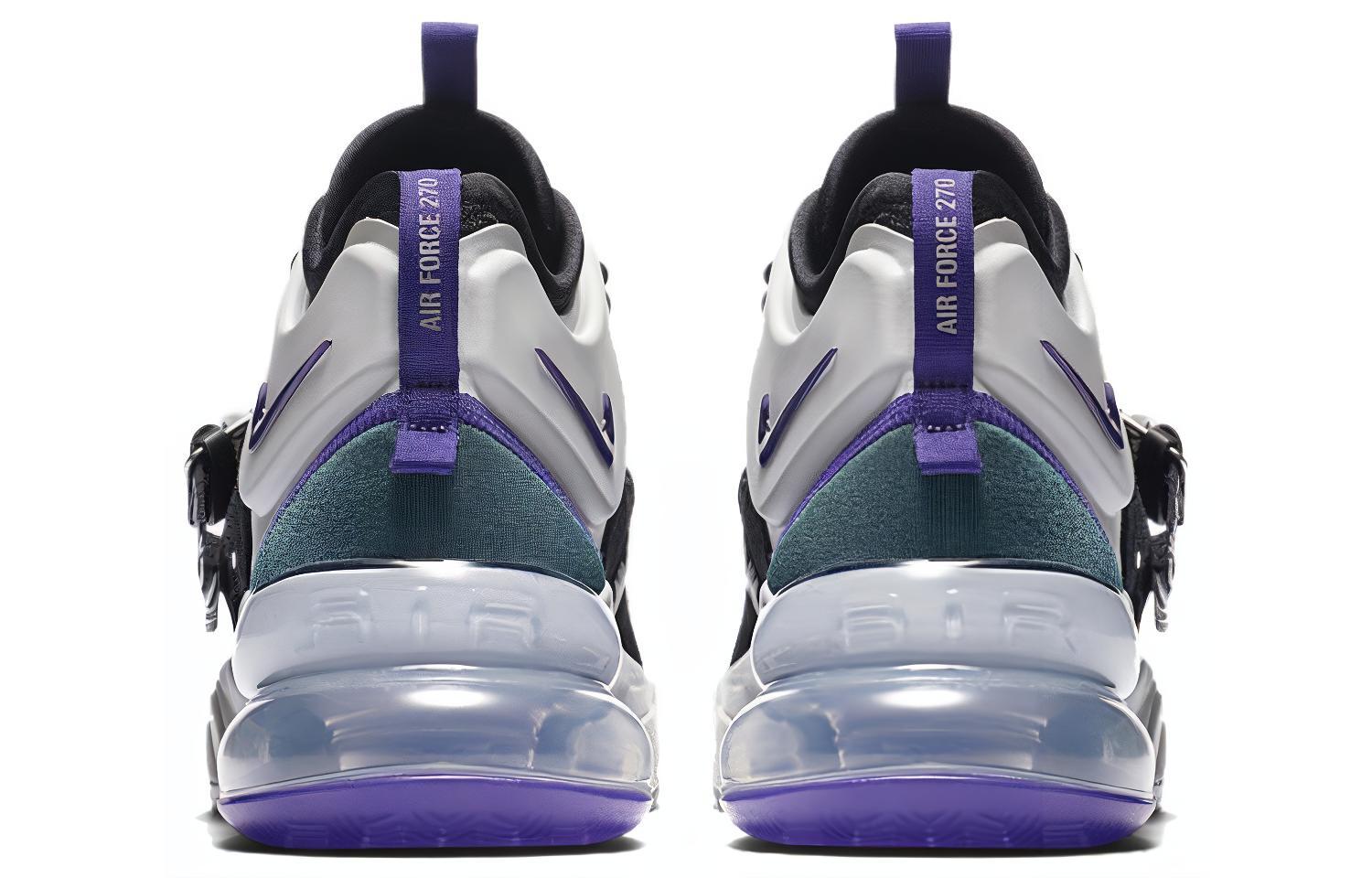 Мужские кроссовки Nike Air Force 270 Carnivore (фиолетовый / черный) — Фиолетовыйчёрный — фото 4