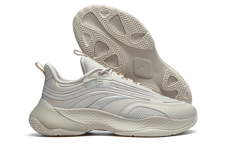Мужские кроссовки Fila FUSION Ray 2 (бежевые) — Бежевый — фото 5