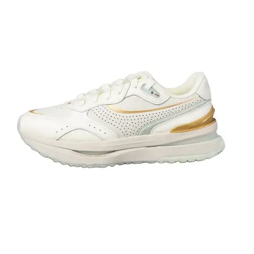 Li Ning Slip Resistant Rebound Low top Casual Shoes Men's Ecru