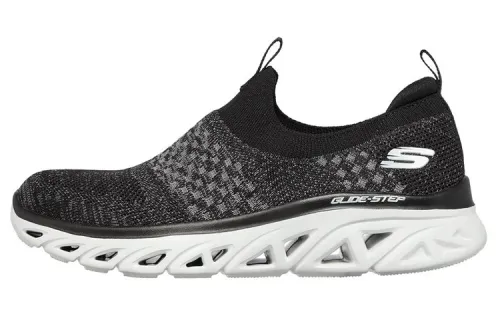 Skechers Glide Step Slip on Shoes Black Women's