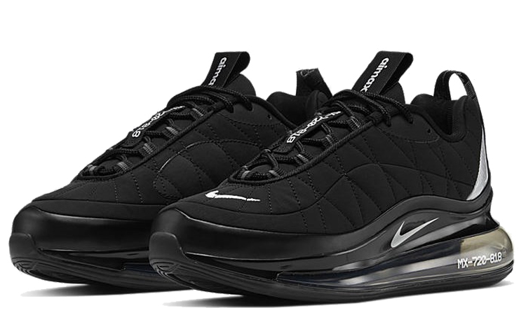 Женские кроссовки Nike Air Max 720 -818 (черно-белые) — фото 3
