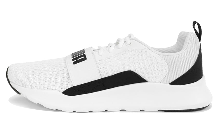 PUMA Wired Low Running Shoes White/Black