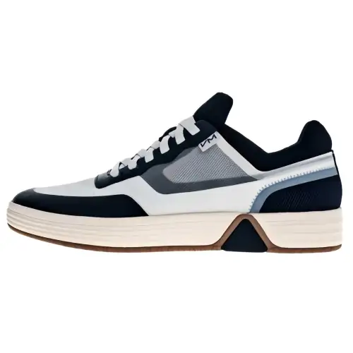 Skechers Abrasion Resistant Low top Casual Shoes Men's White Blue