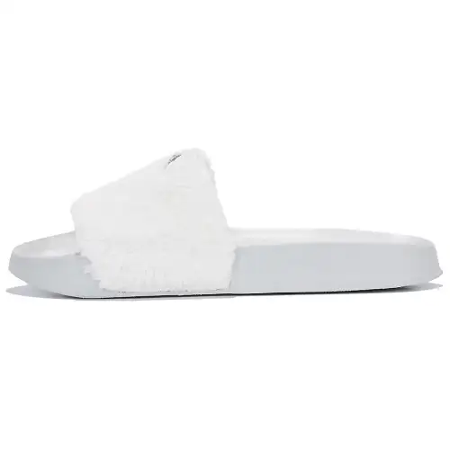 THE NORTH FACE Camp Fleece Trendy Slip Resistant Abrasion Resistant Slide Slippers Men's White