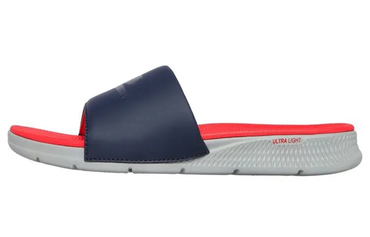 Skechers Slide Slippers Men's Blue/Red