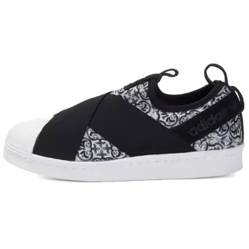 Adidas Originals SUPERSTAR Low top Casual Shoes Women's Black