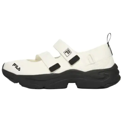 FILA Ray Nylon Abrasion Resistant Abrasion Resistant Low top Casual Shoes Unisex White