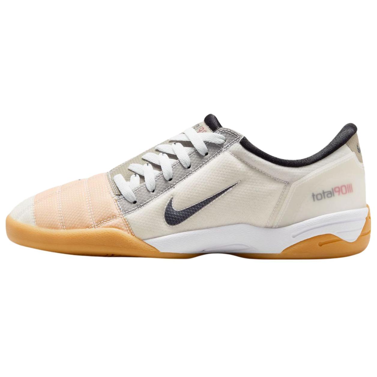 Nike Total 90 IIl soft and comfortable, non-slip and wear-resistant football shoes, same style for men and women, white brown