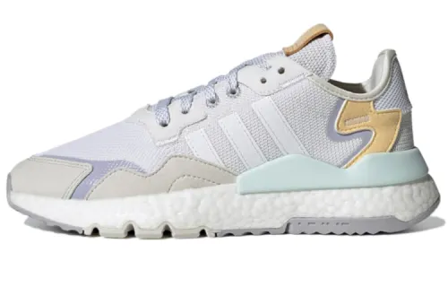 Adidas Originals Nite Jogger 'White Gray Purple' Women's