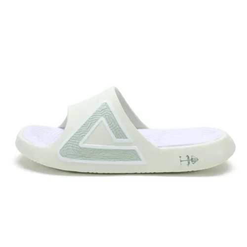 PEAK State Extreme Triangle 2.0 Quiet Slide Slippers Men's White Green