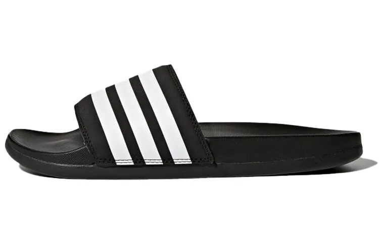 Adidas Wmns Adilette Comfort Slides 'Core Black White' Women's