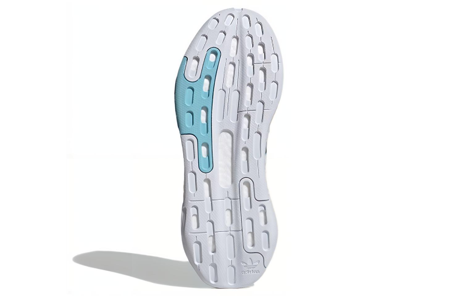 Мужские кроссовки adidas originals Day Jogger (бело-черные) — фото 6
