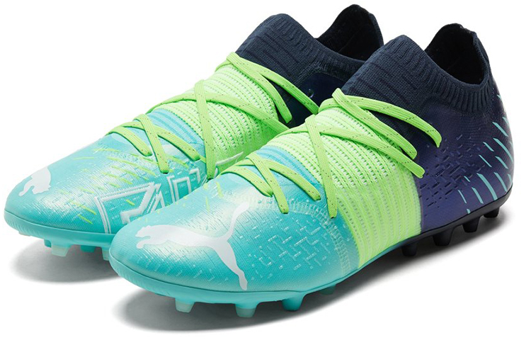 PUMA Future Z 1.2 Mg Soccer Shoes Green/Blue