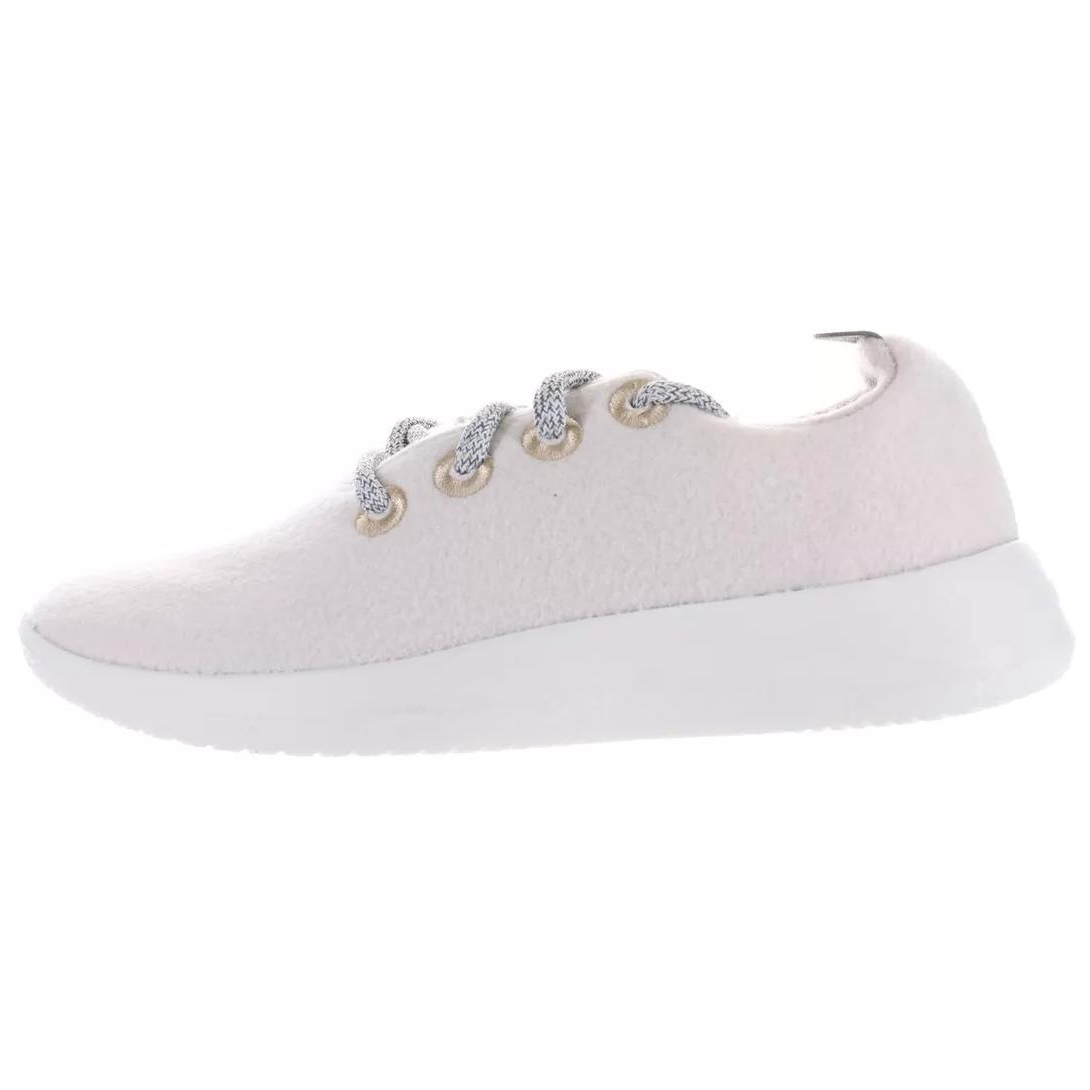 Allbirds Wool Runner Fabric Cushioning Breathable Low top Sports Casual Shoes Women's Pale Dogwood White