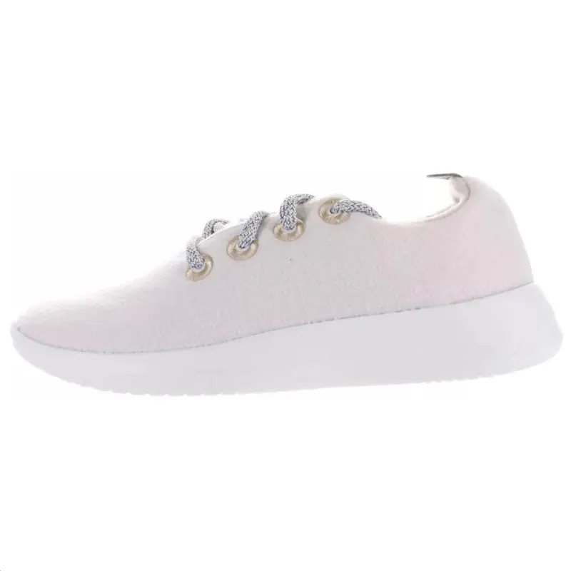 Allbirds Wool Runner Fabric Cushioning Breathable Low top Sports Casual Shoes Women's Pale Dogwood White