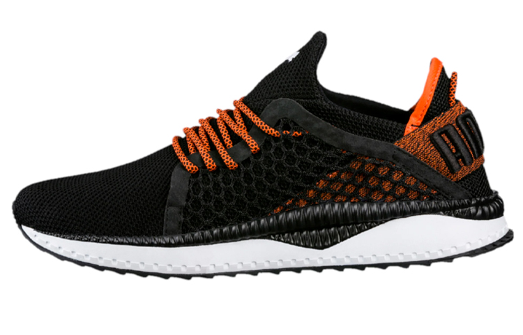 PUMA Tsugi Netfit Black Scarlet Ibis Women's