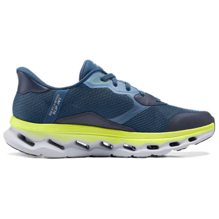 Skechers MEN’S GO WALK Soft And Comfortable Low top Casual Shoes Men’s Blue
