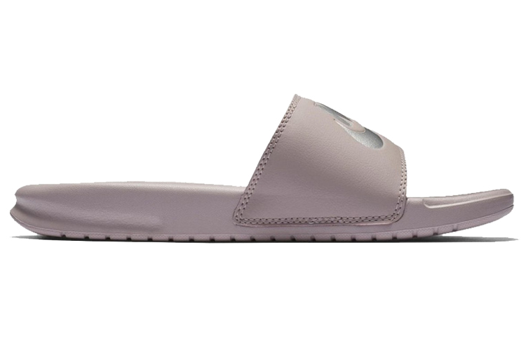 Женские шлепанцы Nike Benassi JDI (розовый) — 粒子玫瑰红/金属银 — фото 2