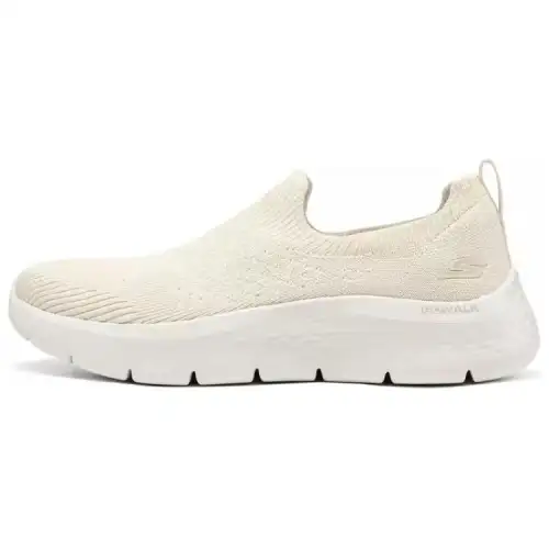 Skechers Women's GO WALK Breathable And Lightweight Low top Casual Shoes Women's Ivory