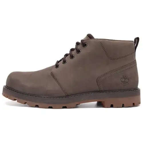 Timberland Short Combat Boots Men's Brown
