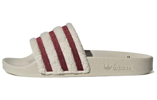 Adidas Adilette Slide 'Aluminium Shadow Red' Women's