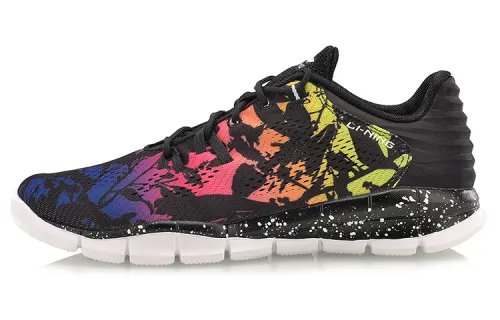 Li Ning Spirituality Cushioning Slip Resistant Abrasion Resistant Breathable Lightweight Low top Casual Shoes Unisex