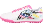 Li Ning Artificial Turf Synthetic Leather Cushioning Soccer Ball Training Shoes Unisex