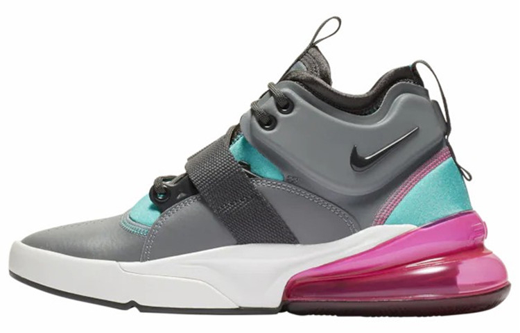 Женские кроссовки Nike Nike Air Force 270 (серый / розовый)