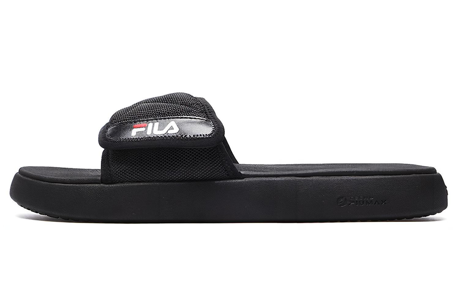 Мужские шлепанцы Fila FUSION DONUT DX (черные)