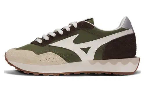 Mizuno LG 70s Slip Resistant Abrasion Resistant Low top Casual Shoes Unisex Green White