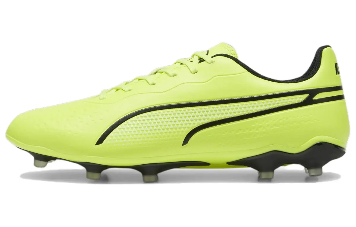 PUMA KING MATCH Soccer Shoes Unisex Green Black