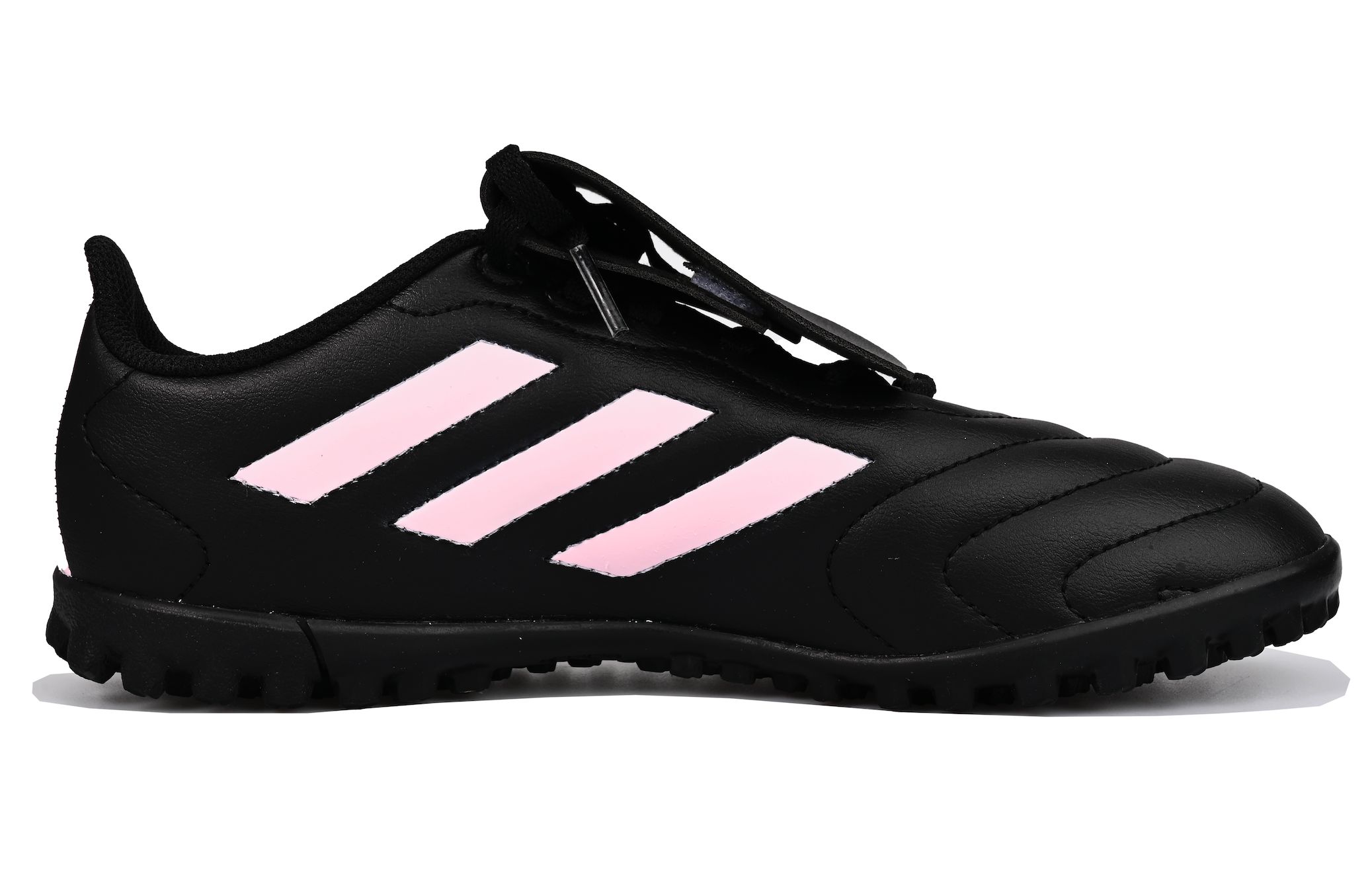 Adidas GOLETTO VII Abrasion Resistant Soccer Shoes Unisex Black Pink