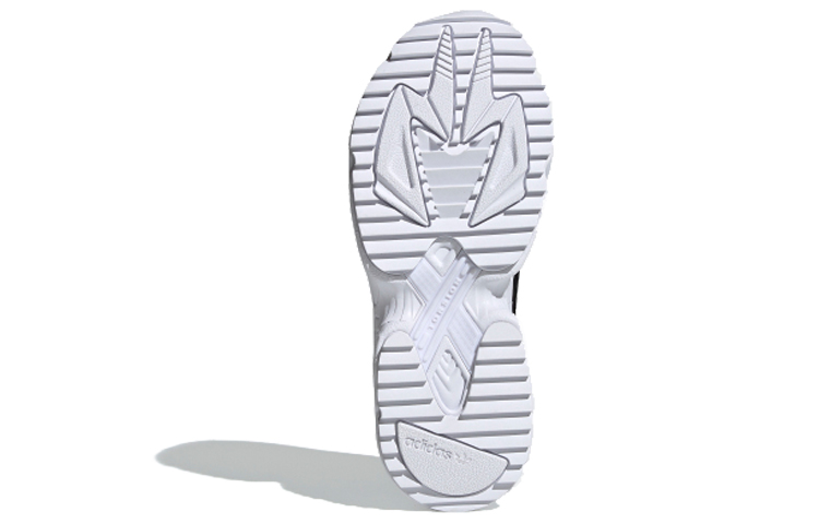 Женские кроссовки adidas originals KIELLOR XTRA (черные) — Чёрный / белый — фото 6