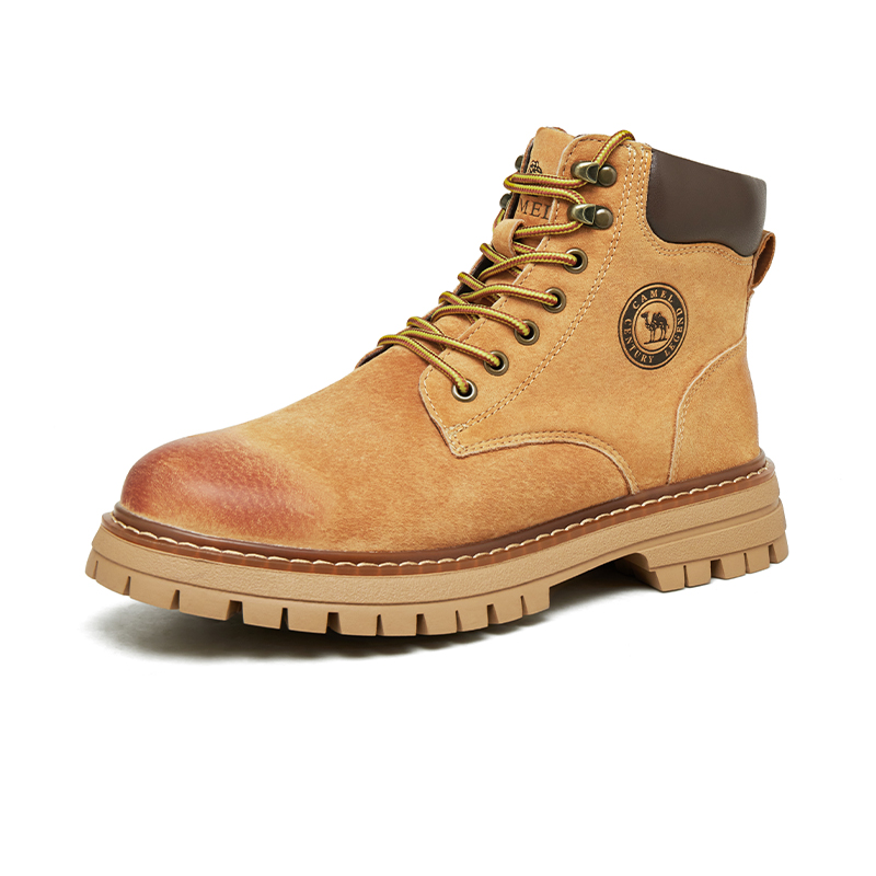 CAMEL King's Armor Collection Combat Boots 4cm Men's