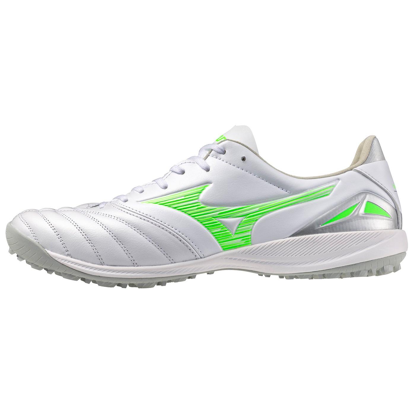 Mizuno Morelia Neo 4 Slip Resistant Abrasion Resistant Soccer Shoes Men’s White Green