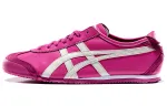 Onitsuka Tiger MEXICO 66 Casual Shoes Unisex Low Top Rose Red/White