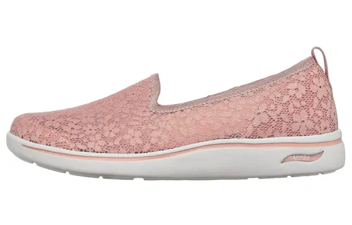 Skechers ARCH FIT UPLIFT Breathable Low top Sports Casual Shoes Women's Pale Dogwood