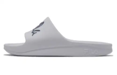 FILA Slide Slippers Unisex White Blue