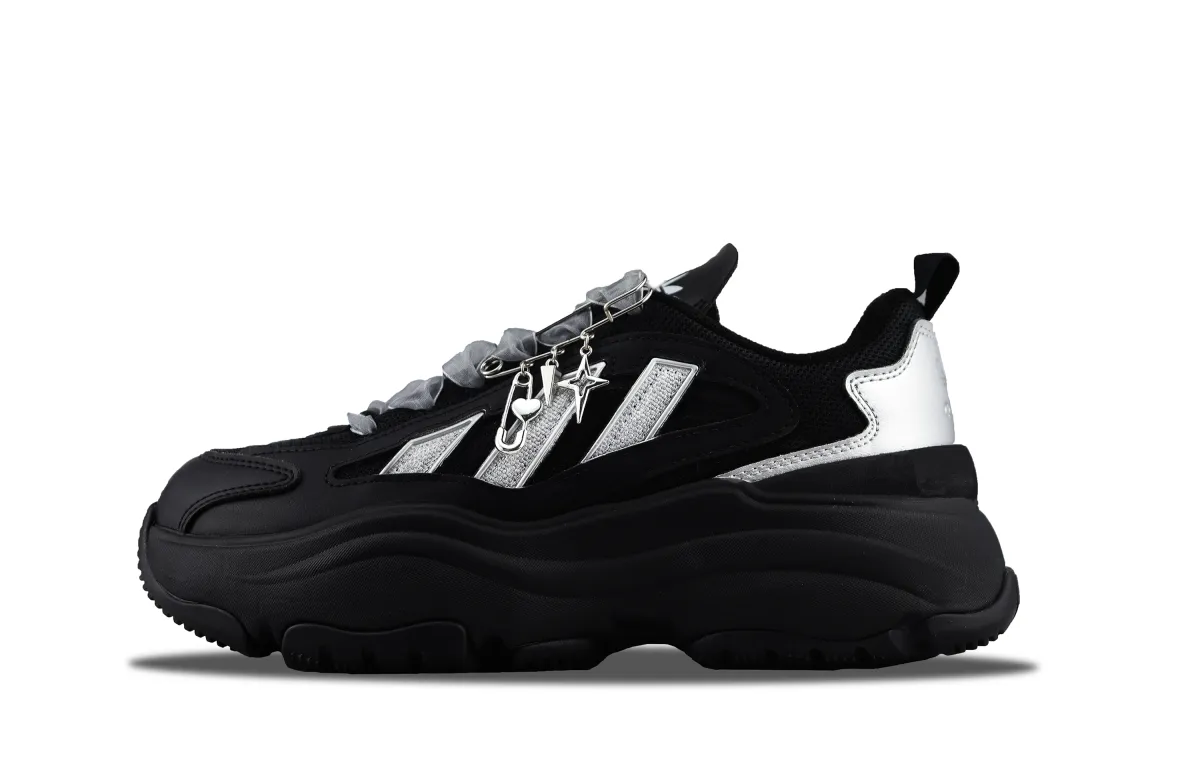 Adidas Originals OZGAIA Casual Shoes Women's Low-top Black/Silver