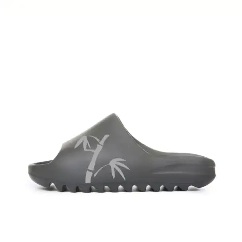Adidas Originals Yeezy Slide Slip Resistant Slide Slippers Unisex Dark Gray