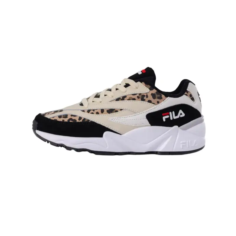 FILA V94M A Low top Casual Shoes Women's Brown Black White