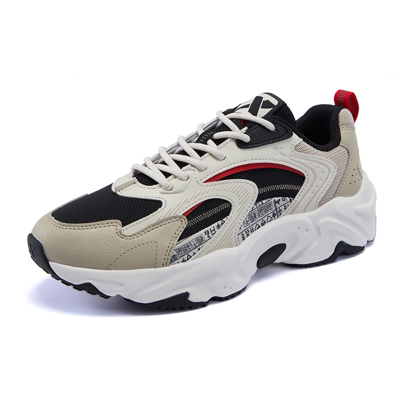 XTEP Cat Claw Cushioning Slip Resistant Abrasion Resistant Waterproof Coverage Lightweight Rebound