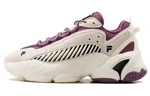 FILA FUSION Ade Marathon Running Shoes 'White Purple' Women's