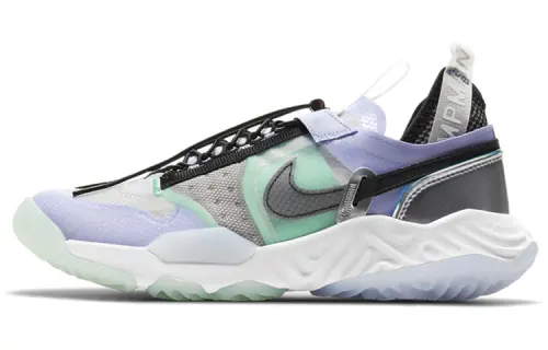 Jordan Delta Breathe Purple Brilliant Green Women's