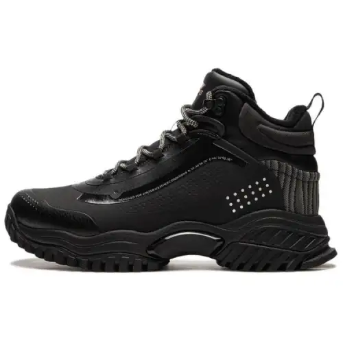 Li Ning Dominant Tiger Trendy Fashion, Soft Rebound, Platform Height Increasing, Fleece Lined Comfortable